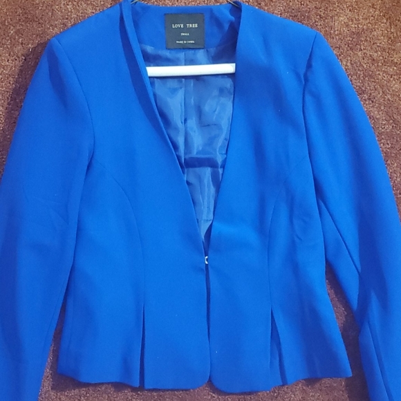Cobalt Royal Blue Blazer - Picture 3 of 5